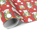 Search for penguin christmas wrapping paper Cartoon