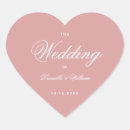 Search for dusty rose pink wedding stickers Calligraphy