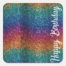 Search for rainbow sparkle stickers Metallic
