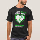 Search for scoliosis tshirts Green