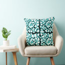 Search for black and turquoise cushions Abstract