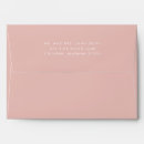 Search for blush pink envelopes Return address