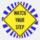 Search for step on it stickers Warning
