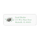 Search for raccoon return address labels Woodland