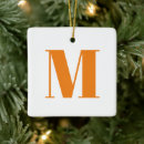 Search for orange christmas tree decorations White