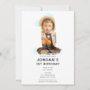 Search for photo 1st birthday invitations Minimal