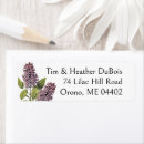 Search for lilac flower return address labels Floral