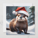 Search for otter christmas cards Winter