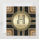 Search for black gold cocktail party invitations Vintage