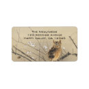 Search for owl wedding return address labels Bird