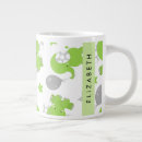 Search for green elephant mugs For kids