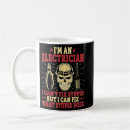 Search for electrician funny mugs Fix