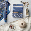 Search for blue glitter wrapping paper Modern