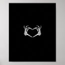 Search for skeleton hand art Goth valentine
