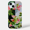 Search for pink red florals cases White