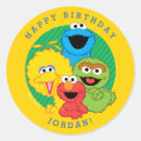 Search for cookie monster birthday stickers Colourful kids party