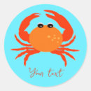 Search for beach crab stickers Red