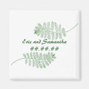 Search for fern wedding save the dates Leaves