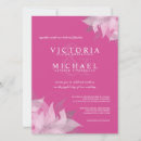 Search for fuschia invitations Simple