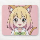 Search for kawaii cat mousepads Anime