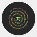 Search for irrational number stickers Pie