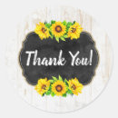 Search for farm thank you stickers Sunflowers