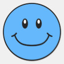 Search for blue emoticon stickers Face