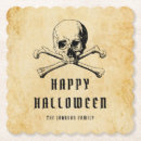 Search for skull and bones coasters Scary