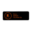 Search for spider return address labels Black