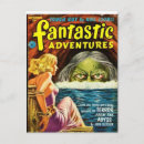 Search for space monsters postcards Fantasy