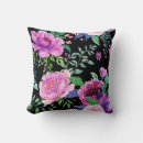 Search for peony cushions Hand drawn