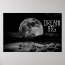Search for black and white mountain posters Moon