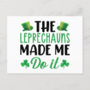Search for funny irish postcards Clover