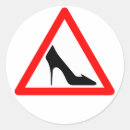 Search for traffic signs stickers Attention