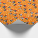 Search for orange christmas wrapping paper Snowflake
