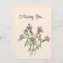 Search for vintage missing you cards Watercolor