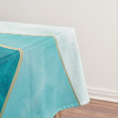 Search for teal and gold tablecloths Modern