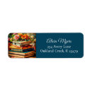Search for book lovers return address labels Reading