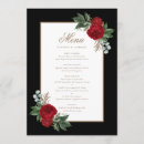 Search for red and black menus Calligraphy