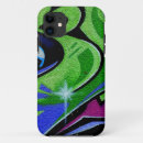 Search for graffiti art iphone cases Green