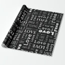 Search for love letter wrapping paper Birthday