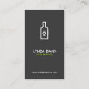Search for bottle business cards Bar