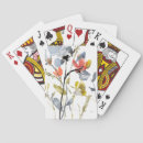 Search for botanical playing cards Wildflower