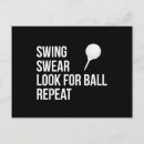 Search for golf swing postcards Funny