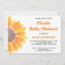 Search for picnic baby shower invitations Floral