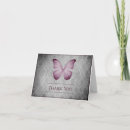 Search for butterfly wedding thank you cards Pink