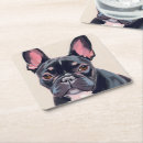 Search for french bulldog coasters Black