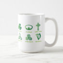 Search for shamrock coffee mugs Harp