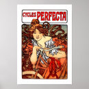 Search for vintage art nouveau bicycle posters Mucha