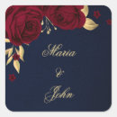 Search for gold and blue wedding stickers Floral